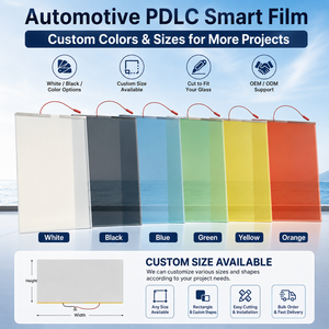 Película Inteligente PDLC Automotriz Personalizada, Tinte de Privacidad Conmutable para Ventanas Laterales de Automóviles y Techos Corredizos, en Blanco, Negro y Colores - Product Image 2