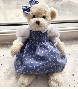 Personalizzabile orsacchiotto giocattolo per il bambino morbido peluche regali di nozze ragazzo e ragazza coppia con vestiti pieni di cotone PP - Product Image 2