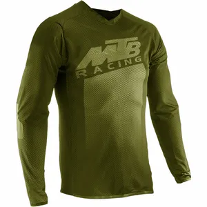 HOSTARON Custom Sublimation MTB Motocross Shirts Air Vented Tops Downhill Mountain Bike Racing Team Jerseys 1 Piece Sportswear