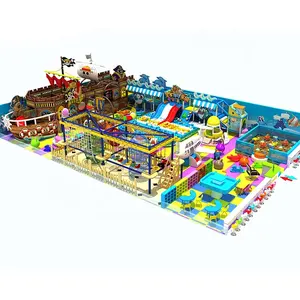 El patio interior suave más popular 1000sqm Área de juegos para niños Equipo de patio interior