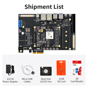 Scheda di sviluppo Puzhi AMD FPGA PZ-ZU2CG-KFB PZ-ZU3EG-KFB Xilinx Zynq UltraScale DDR4 USB3.0 Gigabit Ethernet EMMC 8GB Mini DP - Product Image 5