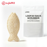 Éponge de bain en forme de dessin animé pour enfants, éponge exfoliante douce en loofah naturel pour le bain de bébé, nettoyage de la peau sans douleur et amusant