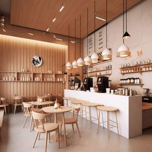 Mobili moderni personalizzati con struttura in metallo dorato alla moda illuminazione a LED <span class=keywords><strong>Cafe</strong></span> Design negozio per la vendita - Product Image 3