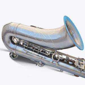 Профессиональный китайский BB тенор саксофон с черным никелевым Золотым Лаком Аксессуары для инструментов - Product Image 3