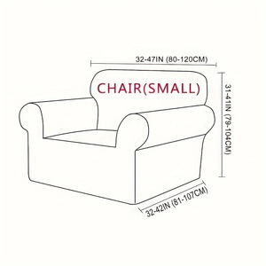 Housses de canapé et de fauteuil en mousse à haute élasticité, douces, anti-poils d'animaux, housses de chaise - Product Image 3