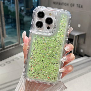 2024 Air Pocket<span class=keywords><strong>ล่าสุด</strong></span>TPU PC 3 ใน 1 Glitterทนทานอีพ็อกซี่Glitterไล่ระดับสีสําหรับRealme C53 <span class=keywords><strong>Reno</strong></span> 10 11 - Product Image 3