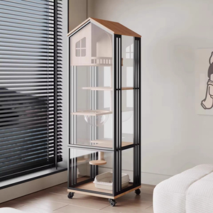 Cama Universal para mascotas de cuatro estaciones, habitación de vidrio para mascotas, casa de gato de madera maciza, nido de gato, Villa, habitación de aislamiento, Centro de Actividades para gatos - Product Image 1