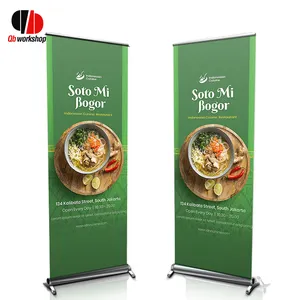 Free professional design advertising roll up banner standard 80 x 200 cm pull up stand banner luxury roll up banner