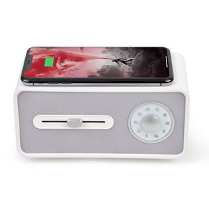 Altavoz Bluetooth Inveer Vintage con Sonido Blanco, 10W, Carga Inalámbrica, Máquina de Sonido <span class=keywords><strong>para</strong></span> <span class=keywords><strong>Dormir</strong></span>, <span class=keywords><strong>para</strong></span> Dormitorio u Oficina - Product Image 3
