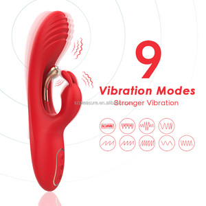 Vibrador de Conejo de Silicona de Grado Alimenticio, Resistente al Agua, Recargable por USB, Juguete Sexual para Adultos, Productos de Masaje Femenino - Product Image 2