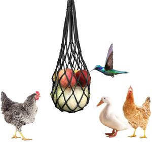 Sac d'alimentation suspendu pour poules, 22 pièces, alimentation de snacks, aliments de poulet, cabochons - Product Image 1