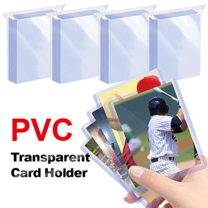 Toploaders présentoirs pour <span class=keywords><strong>cartes</strong></span> à collectionner manchons en PVC porte-carte Kpop porte-carte de protection porte-<span class=keywords><strong>cartes</strong></span> d'affaires et de crédit - Product Image 3