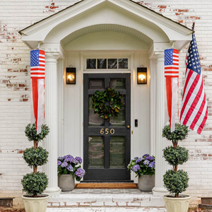 Custom Polyester America <b>Flag</b> US WindSock Digital Printed Flying Wind Socks for Yard <b>Garden</b> Porch - Product Image 2