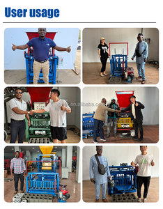 Đa chức năng 4-35 có thể sản xuất gạch lát, gạch rỗng, gạch đặc, vv Máy làm gạch bán tự động, - Product Image 6