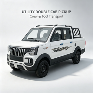 Camioneta Eléctrica Económica de 4 Puertas, Vehículo de Batería de Nueva Energía, Vehículo Eléctrico de Baja Velocidad de 4 Ruedas, Mini Camioneta Eléctrica de Carga - Product Image 1