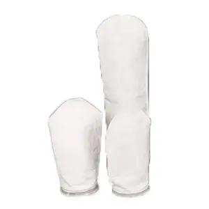 Bolsas de filtro de alta temperatura Sock 15 25 100 500 Micron Bolsa de filtro de malla de nailon con anillo de plástico