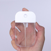 Flacon pulvérisateur de parfum portable en silicone avec sangle, rechargeable, format voyage, mini emballage cosmétique de luxe