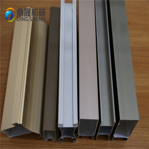 Manufactory ישיר חלון דלתות אלומיניום פרופיל זכוכית וילון קיר אלומיניום - Product Image 4