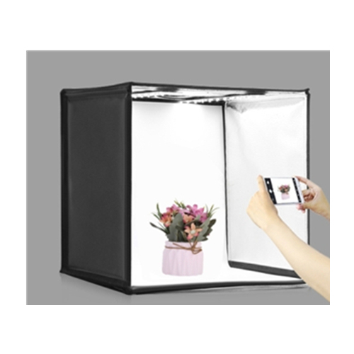 Direct Manufacturer PULUZ 40cm LED Folding Portable 6 Colors Backdrops Photo Studio Light Box for Photography Shooting Tent