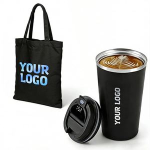 Taza Inteligente Personalizada con Logotipo, 380/510 ml, con Pantalla LED de Temperatura, Taza de Café de Acero Inoxidable al Vacío, para Regalo Promocional Empresarial, Venta al Por Mayor - Product Image 1