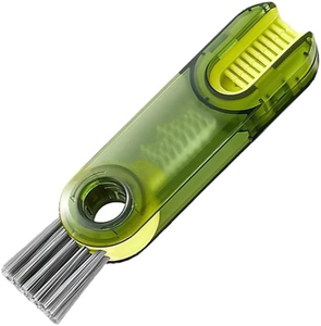 3 in 1 Cup Lid Bottle Gap Cleaning Brush Multifunctional Bottle Cleaning <b>Tools</b> Multipurpose Tiny <b>Silicone</b> Cup Cleaning <b>Tools</b> - Product Image 1