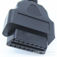 Venta Directa de Fábrica: Cable de Extensión OBD2 ELM327 con Conector Hembra de 16 Pines/Agujas, Cable Abierto
