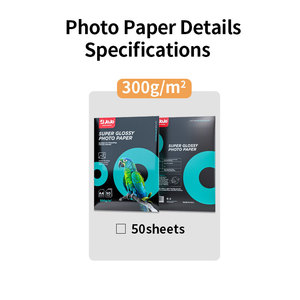 Carta Fotografica Lucida JOJO A4 per Stampanti a Getto d'Inchiostro - Uso su Un Lato 115g 135g 160g 180g 200g 230g 260g 300g - Product Image 6