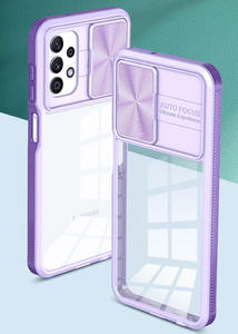 Coque transparente pour téléphone portable avec fenêtre coulissante pour Samsung Galaxy A13 A23 A33 4G Protecteur d'écran - Product Image 3