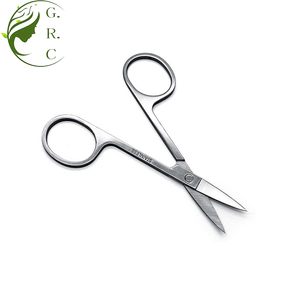 Petits <span class=keywords><strong>ciseaux</strong></span> <span class=keywords><strong>à</strong></span> <span class=keywords><strong>sourcils</strong></span> professionnels en acier inoxydable avec logo personnalisé, outil de soin de beauté, <span class=keywords><strong>ciseaux</strong></span> de manucure - Product Image 3
