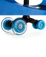 Voiture à pédales pour enfants avec roues lumineuses et grand siège spacieux, roues en PU clignotantes, pièces en plastique