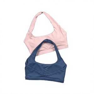 LVD261 EasyLift Sujetador deportivo de nailon con soporte alto para mujer, estilo halter, cuello en U, espalda hermosa, para Pilates, Yoga, secado rápido, gimnasio - Product Image 3