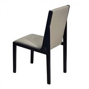 Silla Moderna para el Hogar con Patas de Madera y Cuero Sintético para Comedor, Oficina, Hotel o Cafetería de <span class=keywords><strong>CASA</strong></span> <span class=keywords><strong>CARLOS</strong></span> - Product Image 2