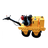 Rouleau vibrant de compacteur de sol de double tambour de 5 tonnes avec le moteur 7.5KW pour la construction