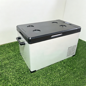 <span class=keywords><strong>Mini</strong></span>-réfrigérateur portable 25L 30L pour camping extérieur, réfrigérateur de voiture <span class=keywords><strong>12V</strong></span> 24V AC pour hôtels, camping-cars, congélateur de voiture, alimentation électrique - Product Image 1