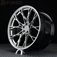 Jantes Concaves OEM Forgées à Profil Profond Noir 5x120 5x114.3 5x130 18-26 Pouces pour BMW Audi Nissan GTR Urus C8 Sport
