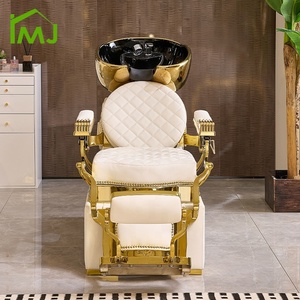 Barbeiro Salão Equipamento Massagem Mesa Lavagem Cabelo Shampoo cama Cabeça Spa Cadeira