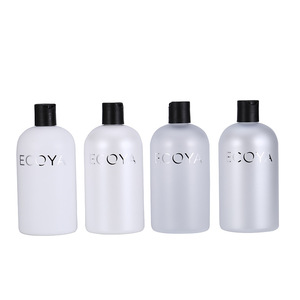 Frosted <b>Plastic</b> Bottle 500ml Screw Cap Cylinder Cosmetic <b>Packaging</b> Daily Chemical Use - Product Image 5