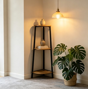 Étagère moderne en bois support de livres polyvalent meubles de salon pour la maison cuisine chambre école-bibliothèques - Product Image 1