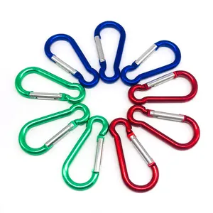 लौकी आकार Carabiner डोरी गौण वसंत तस्वीर हुक एल्यूमीनियम Carabiner तस्वीर हुक