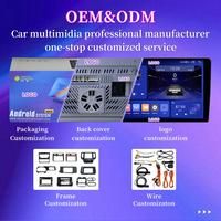 Système de navigation audio pour voiture avec écran tactile 2 DIN de 9 pouces, autoradio Android avec GPS, lecteur multimédia vidéo, stéréo