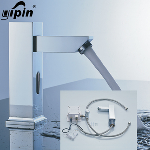 Vòi Nước Bồn Rửa Mạ Crôm Cảm Biến Vòi Nước Trộn, Vòi Cảm Biến Có Xà Phòng, Vòi Nhà Bếp Có Vòi Rót Cảm Biến Điện - Product Image 2