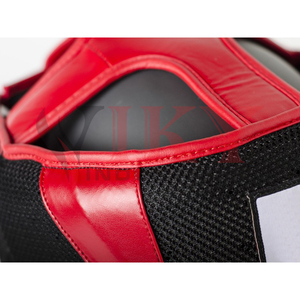 Equipo de Artes Marciales, Protector de Cabeza para Entrenamiento de Boxeo, Cuero, Equipo de Lucha MMA, Casco de Boxeo y Kickboxing - Product Image 3