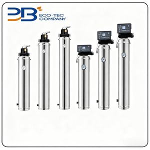 5/8/10m³/Stunde 304 Edelstahl UF-Wasseraufbereitung mit wiederverwendbarer PVDF-Membran und automatischen Ventilen für Tiefbrunnenwasser - Product Image 2