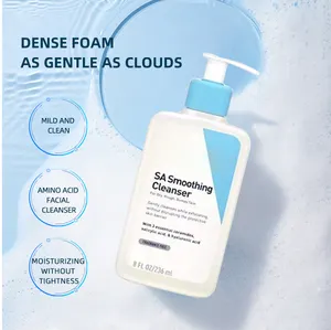 Korea Amino Acid Foam Cleanser For Deep Oil Acne Sensitive Skin Mild Salicylic Acid Cleanser