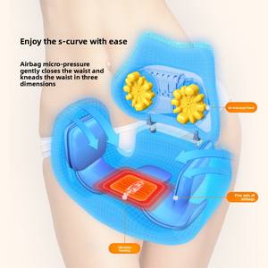 Cojín de Masaje Eléctrico Multifuncional Plegable para el Hogar, con Bolsas de Aire, Vibración, Calor, 20 Cabezales, Función de Moldeado de Cintura - Product Image 2