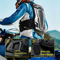 Gilet de protection moto personnalisé homologué CE, tout-en-un |   Protection corporelle de motocross à dégagement rapide |   Équipement de protection PE à marque privée