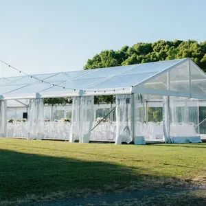 स्पष्ट शीर्ष तम्बू एल्यूमिनियम फ्रेम शादी की पार्टी चीन बिक्री के लिए 20x40 मार्की तम्बू tente डे रिसेप्शन शादी की घटना