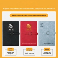 Carnet personnalisé en similicuir avec boucle – Bloc-notes de bureau A5, journal créatif, livre de notes, papier Dowling, impression offset