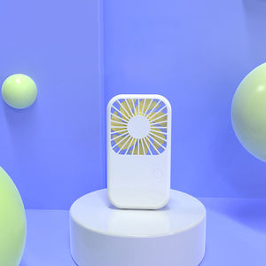 Mini ventilateur électrique portable rechargeable silencieux pour étudiants, dortoir, bureau, poche - Product Image 2