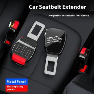 Luxuriöser 2-Punkt-Sicherheitsgurt für Autos, ABS-Legierungseinsatz, galvanisierter Verlängerungsstift, fester Anschluss, Kartenschloss, Schnalle YFL - Product Image 3